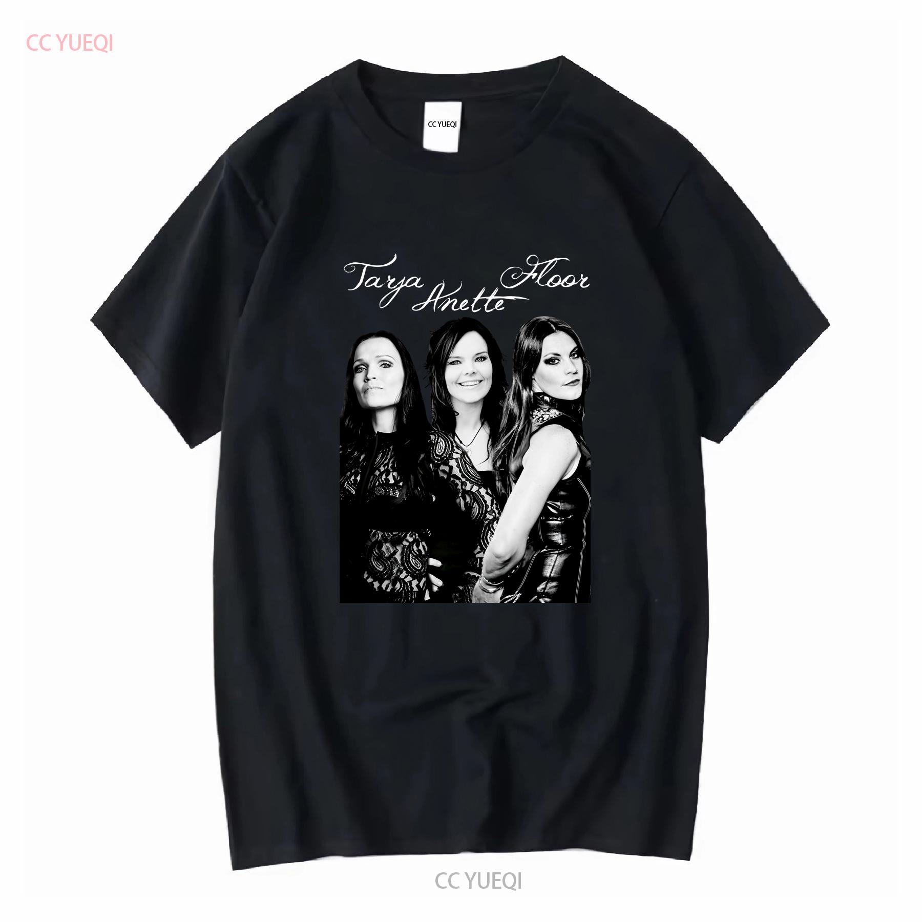 

Tarja Turunen Anette Olzon Floor Jansen Nightwish T Shirt S to 5XL vintage Washed Soft graphic Unisex Comfortable fashion 4XL