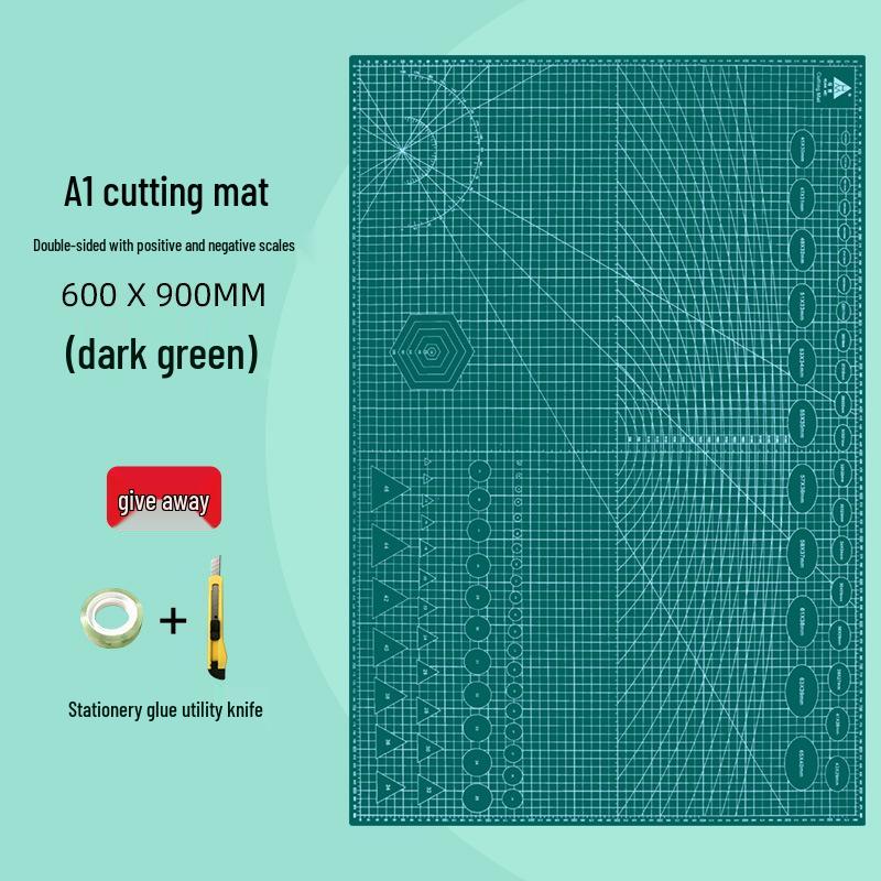 Huamei Handmade Cutting & Engraving Board Mat for Desktop & Student Use