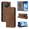 Funda Tipo Libro para Oukitel C60/C60 Pro Cuero PU Protección de Cuerpo Completo Con [Bloqueo RFID] Cubierta Retro Duradera