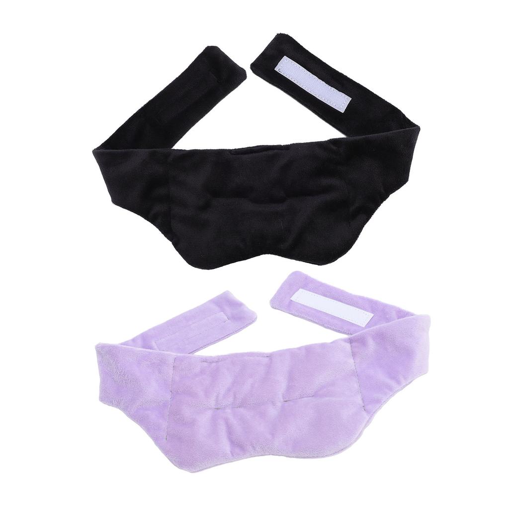 Sleeping Eye Cover Soft Comfortable Weighted Eye Cover Hook and Loop Fastener Closure for Nighttime