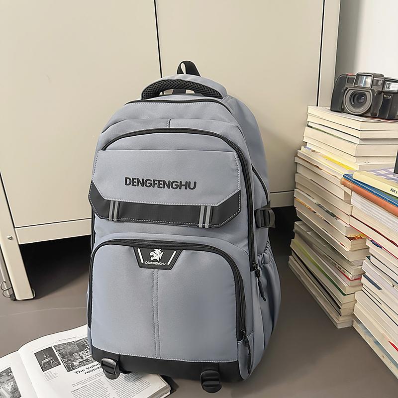 Large Capacity Backpack Couple's Lightweight Travel Backpack Student Schoolbag