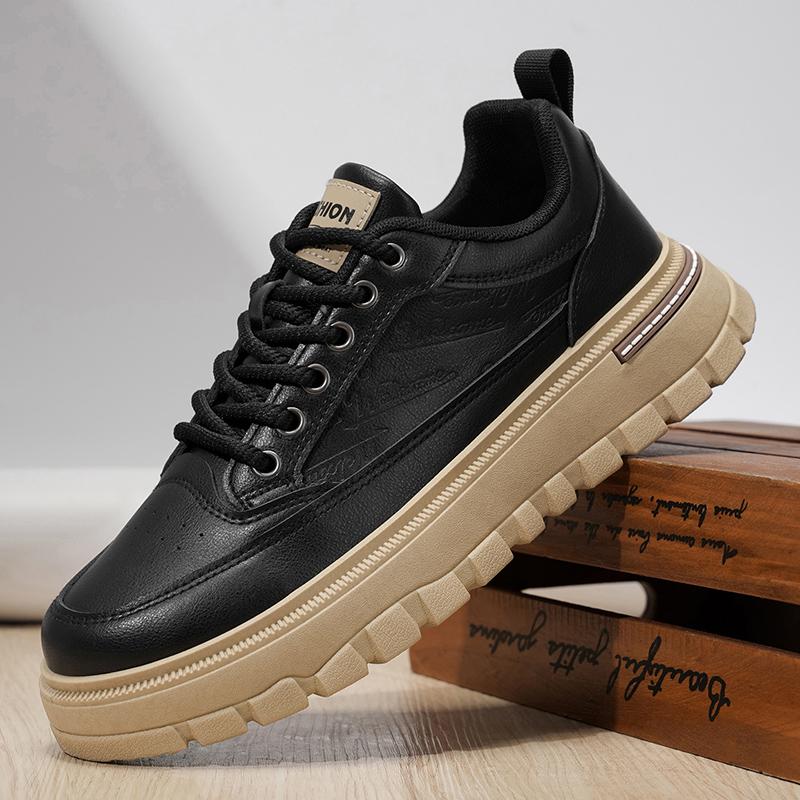 New Men's Classic Fashion Low Top Thick Sole Skateboarding Shoes Comfortable Soft Sole Basketball  Sneakers