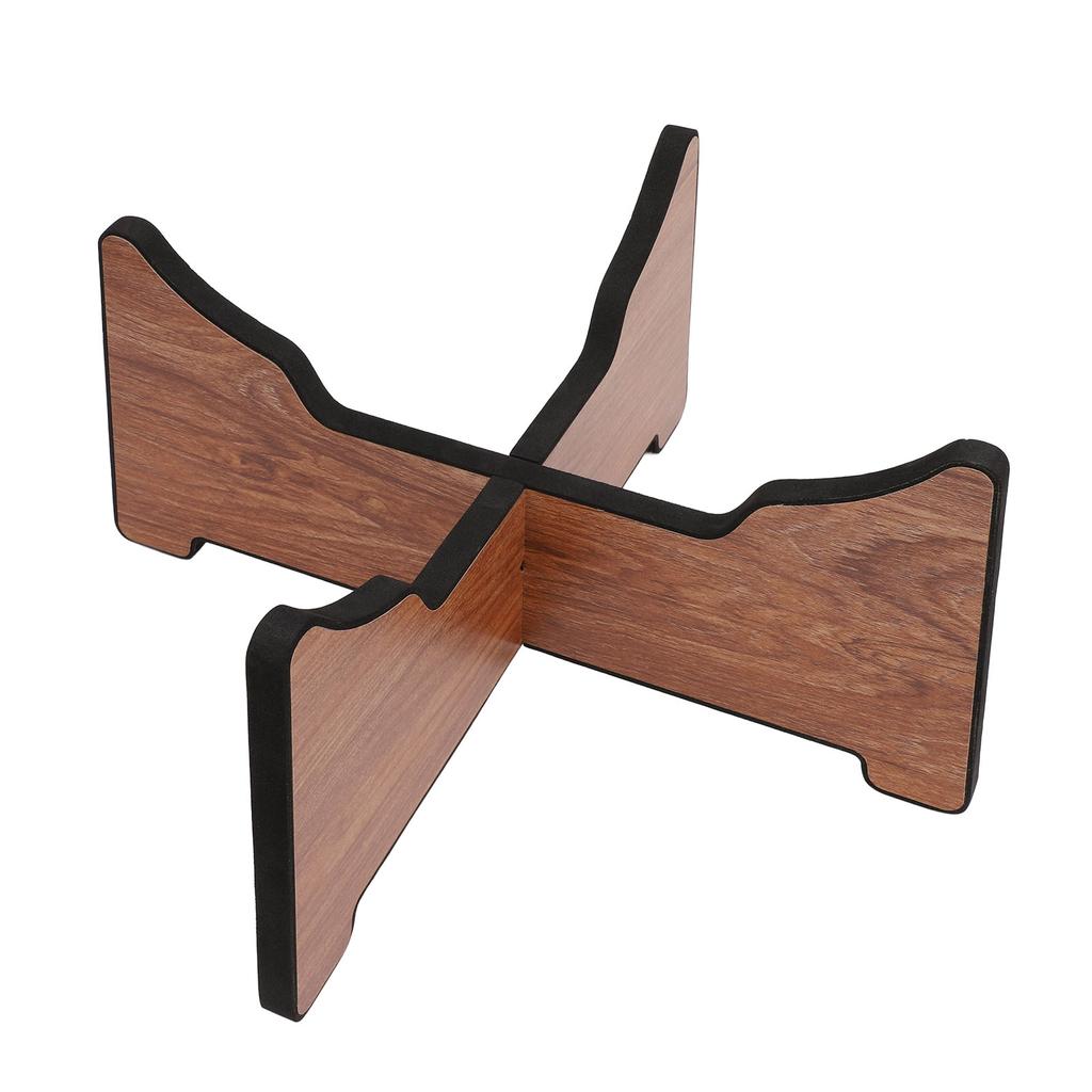 Ethereal Drum Bracket Stable Support Exquisite Wooden Tongue Drum Stand for Display