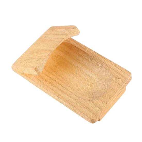 Essential Kitchen Seafood Utensil Oyster Shucker Cutter with Clamp, Stainless Steel Blade And Ergonomic Durable Shucking Kit Wood Base Design,