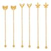 Korean Bow Earrings: Stylish Gold-Plated Titanium Steel with Floral Design