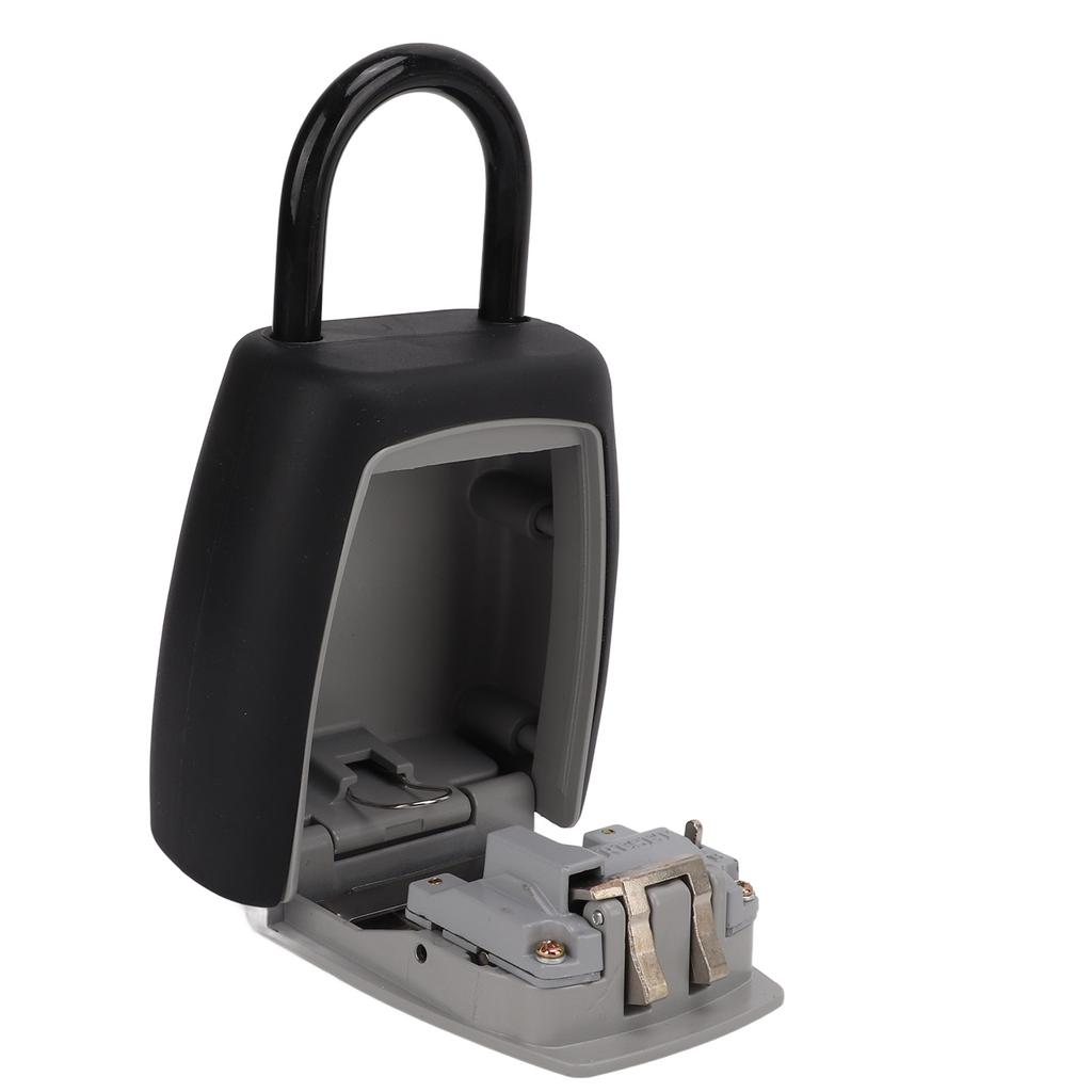 Key Lock Box Hanging Portable Resettable Password 4?Digit Combination Lockbox for Warehouse Home