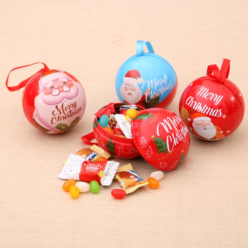 Christmas  Ball  Pendant Multiple Patterns Candy Box Kids Gifts Christmas Tree Ornament