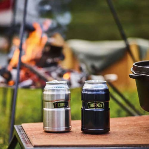 Thermos Outdoor Series Cold Can Holder for 350ml Cans 2way Type Midnight Blue ROD-002 MDB
