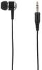 YAZAWA Single 3m Stereo Allows You To Hear Both Left and Right Audio In One Dynamic Suitable for and Long In-Ear Earphone, Plug, Black. (L/R) Ear.
