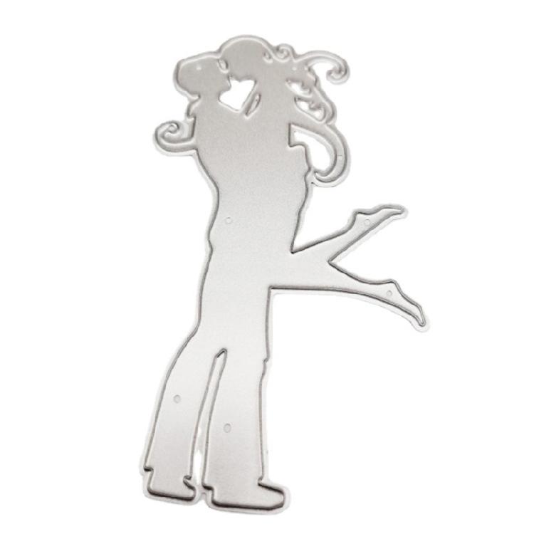 Couple Hug Metal Cutting Dies Embossing Template Stencil Scrapbooking for Card