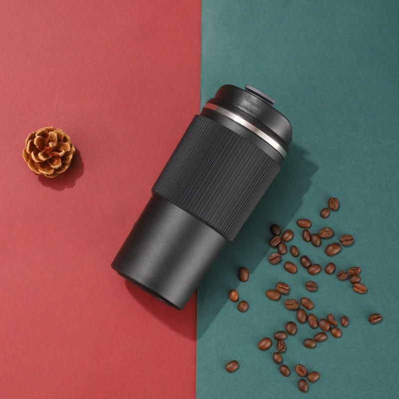 Stainless Steel Vacuum Insulated Coffee Travel Mug 480ml Leakproof Portable Cup Car Office Outdoor Use