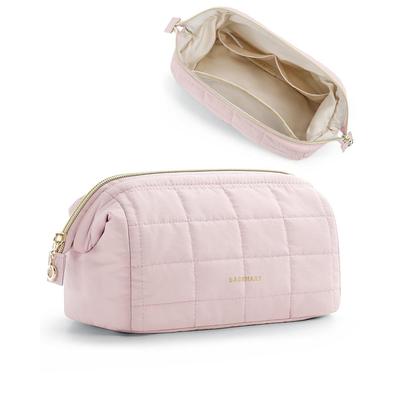 BAGSMART Kosmetiktasche große Kapazität Make-up-Aufbewahrung Reise tragbar multifunktional niedliche Pinseltasche Zubehör Geschäftsreise