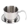 Vietnamese Coffee Maker Portable 200ml Thickened 304 Stainless Steel Coffee Drip Filter Maker for