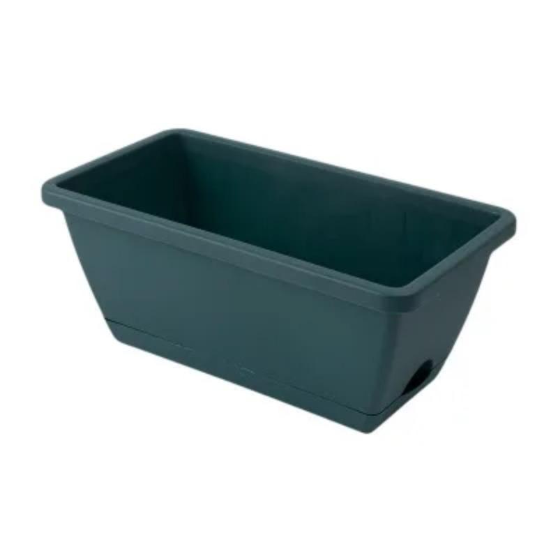 

Пластиковый квадратный цветочный горшок с дренажными отверстиями, садовые овощи, растущие в оконной раме, горшок из смолы, ящик для цветов, садовые принадлежности