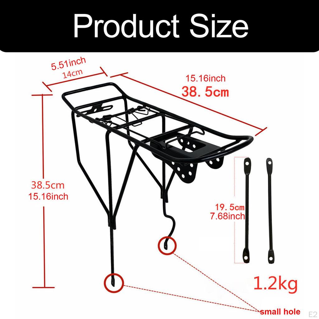 Gepäckträger Hinterradträger für Mountainbike-Reisen