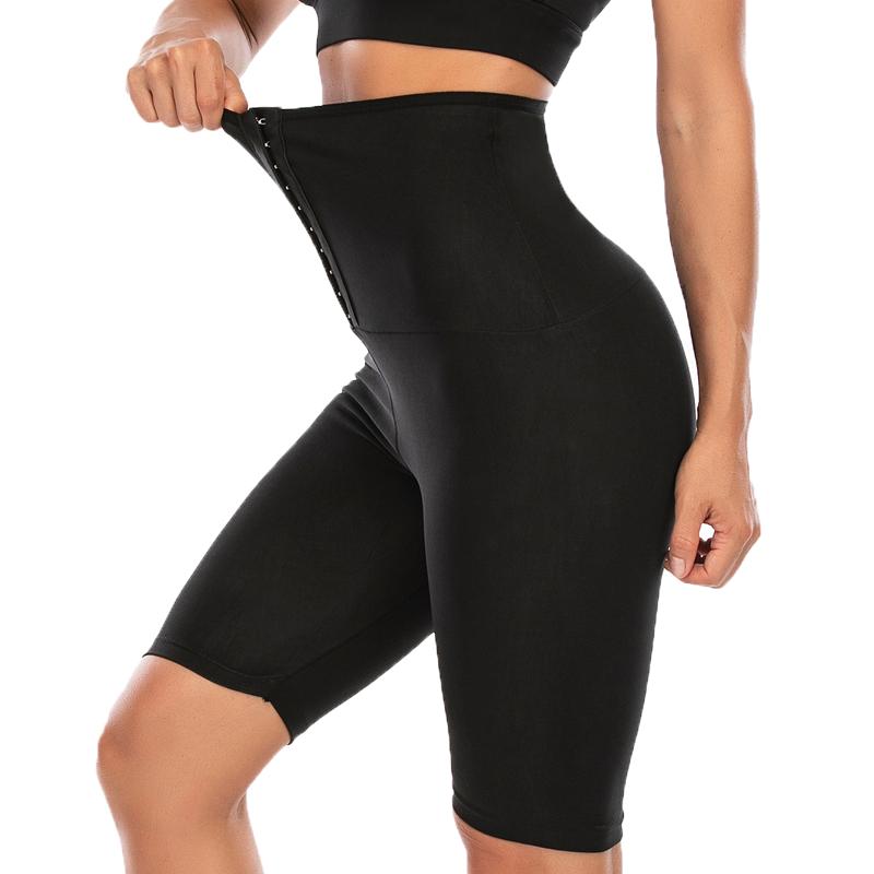 Women Sauna Pants Slimming Shapewear Weight Loss Fat Burning Shorts Workout Gym Leggings Fitness Sports Waist Trimmer Shapers 5