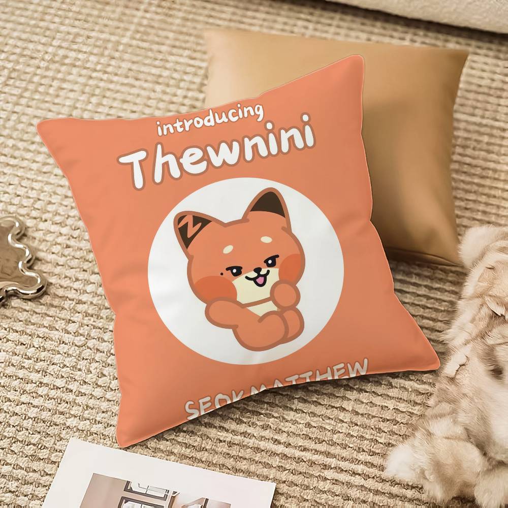 

Cute Mini Z-Zb1S Pillow Case Anti-dustmite Invisible zipper Sofa Bed 12x12Inch