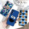 C-Cookies Monster Cartoon Phone Case For Samsung S25,S24,S21,S22,S23,S30,Ultra,S20,Plus,Fe,Lite,Soft Black Cover