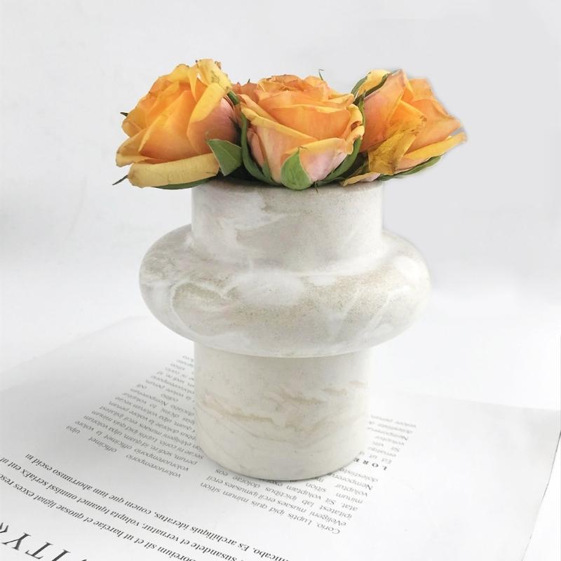 Vase Resin Mold Silicone Flower Vase Resin Mold Plant Propagation Station Mold Crystal Epoxy Mold for DIY Home Decors