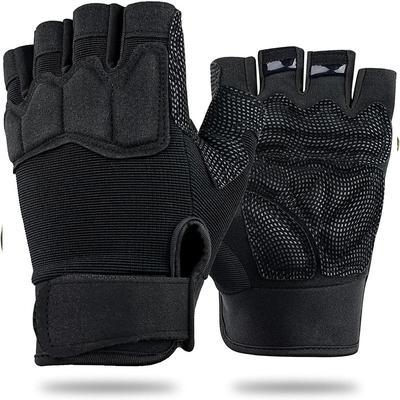 Half Finger Tactical Gloves Fingerless Gloves for Airsoft Shooting Hunting Hiking Bicycle Driving Motorcycle Climbing