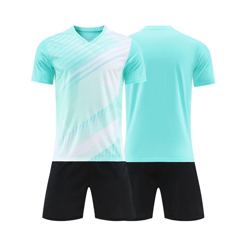 Football Jersey Set Game Training Jersey Same Jersey for Adults and Children Thin Breathable Football Jersey
