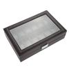 Woven Pattern Watch Storage Case Carbon Fiber Texture Watch Display Box  Watch Collection