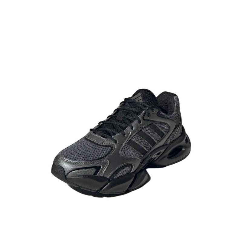 Adidas Megastride Iron Metallic Black Unisex Sneakers Grey Core-Black Grey-Three JR6335