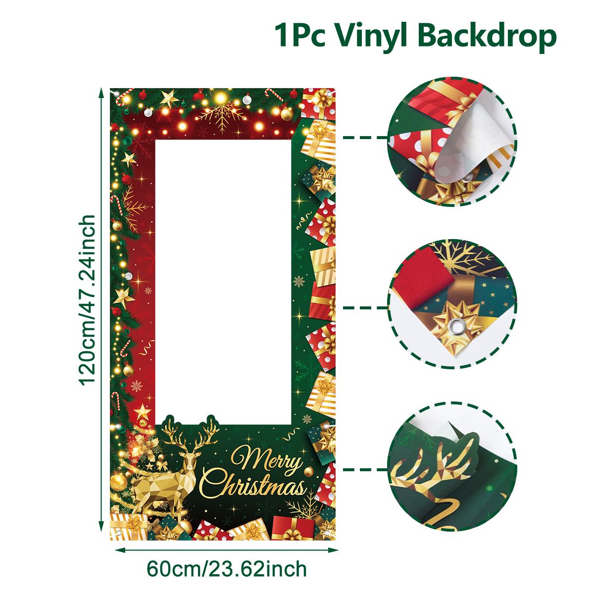 

Рождественский фотофон ткань С Рождеством декор для дома 2025 Рождественское украшение фотофон Navidad Natal Новый год 2026