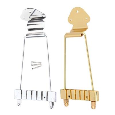 Electric Guitar Trapeze Tailpiece Bridge Replacement Part Easy To Install