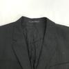 Emporio Armani Casaco Tailored Listrado Preto Tamanho 50 (Masculino G) Oficial do Japão(USADO)