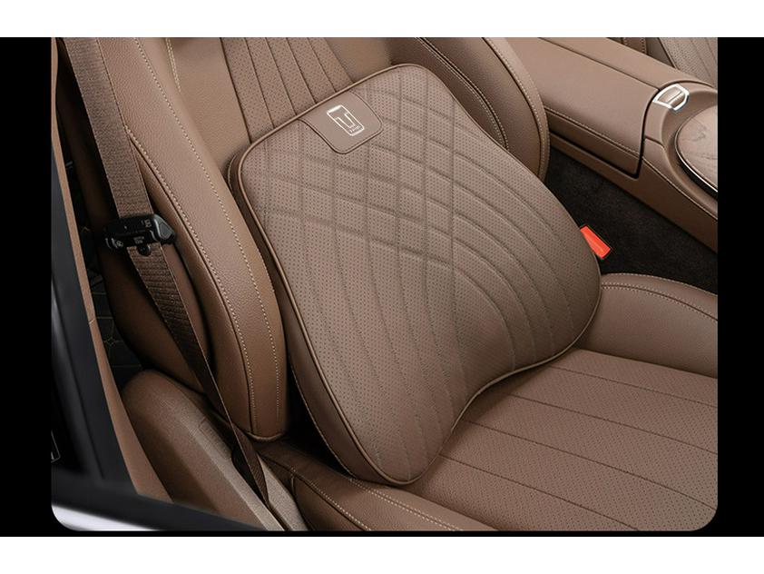 Tank & Wey Car Headrest Neck Pillows and Lumbar Support Cushions for Interior Decoration