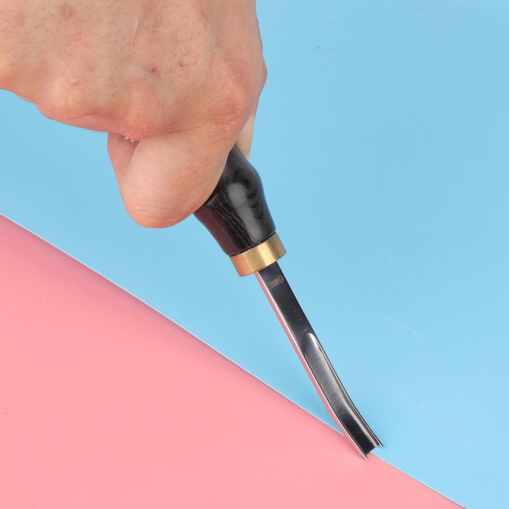 Leathercraft Edge Beveler Skiving DIY Craft Tool Lær Beveler Beveling Cutting Tool