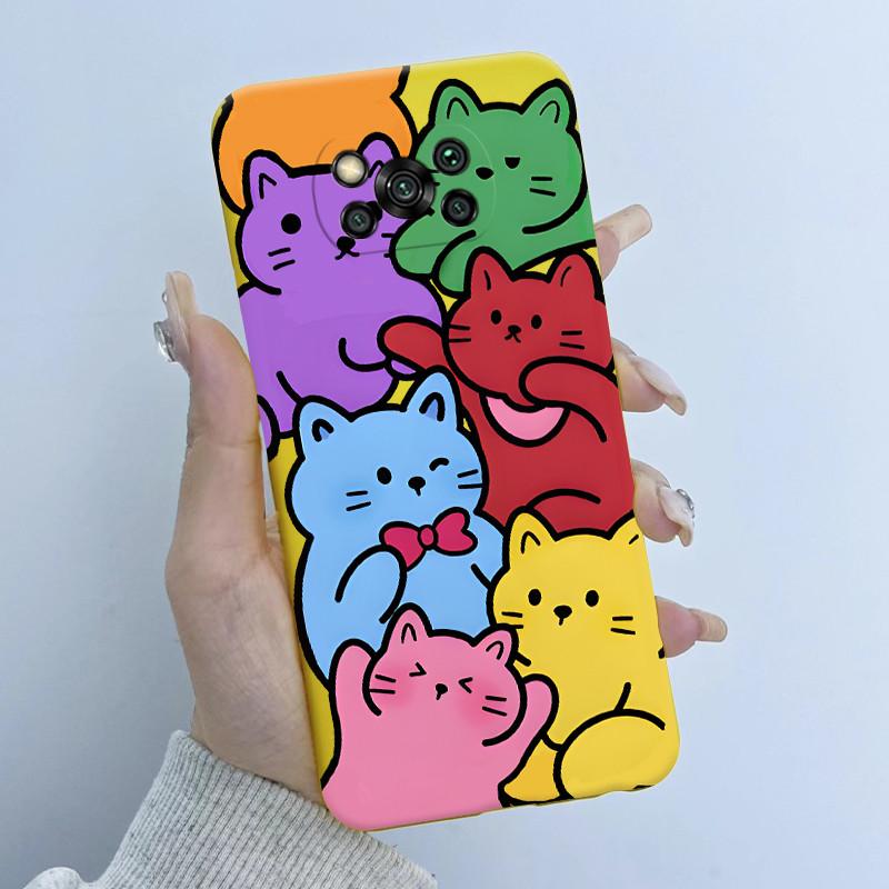 For Xiaomi Poco X3 Pro Case Flower Girls Design Soft Silicone Phone Back Cover For Xiomi PocoX3 Pro X 3 3X Poco X3 NFC Shells