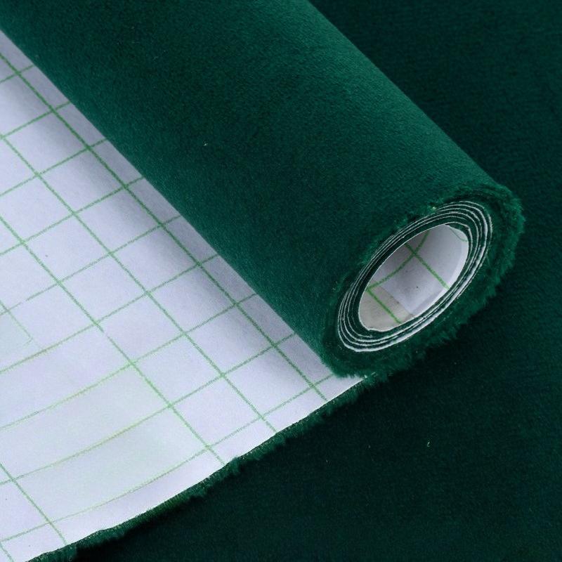 50cm*138cm Multi Colors Elasticity Self-adhesive Velvet Fabric Sticky Velvet Wall Fabric for DIY Home Decoration