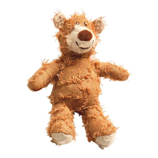 

Ragged Bear Dog Chew Toy with Squeaker Stuffed Plush Bear Cat Dog Teething Toy Aggressive Chewers Interactive Boredom Toy for All Breed верблюд