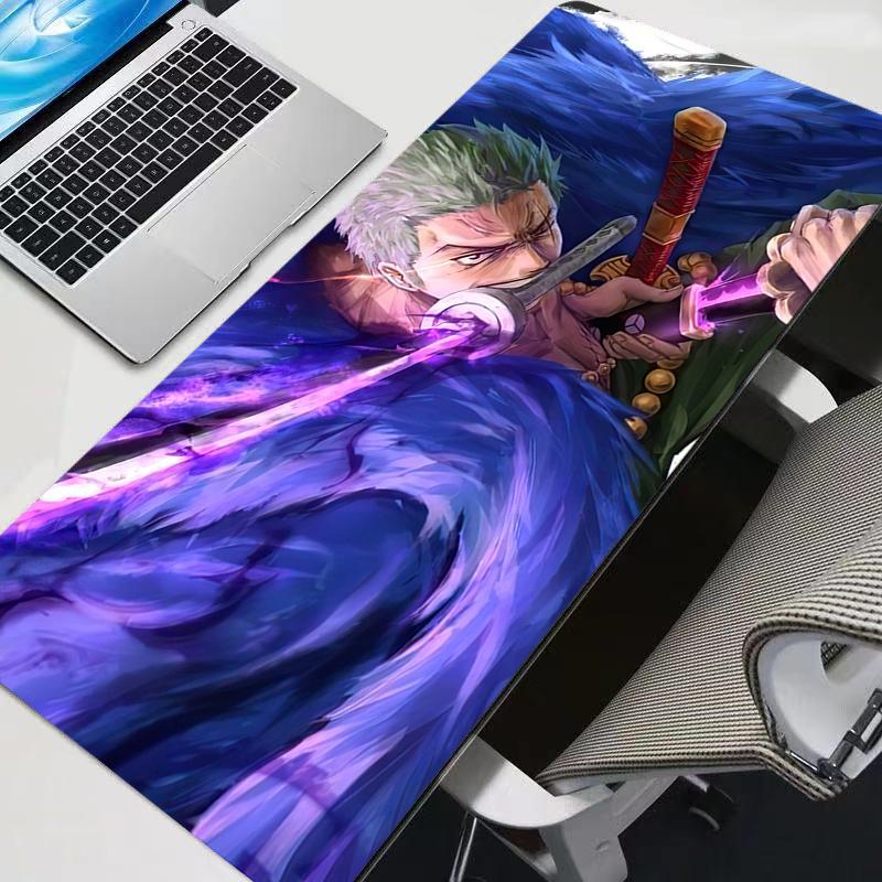 Mouse Pad Large One Piece Anime New Gamer XXL Keyboard Desk Mouse Mat Carpet Rubber Tapis Souris Gaming Notbook Mousepad