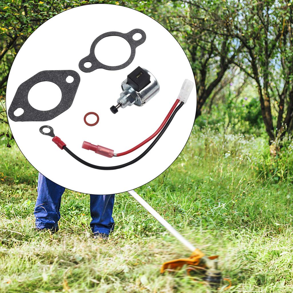 Useful Convenient Solenoid Valve Parts Repair Replacement Brand New Cable Cord High Quality Kit Mower Shut Off