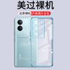 Applicable To vivoS11 Mobile Phone Case, New S11pro Transparent Silicone All-inclusive Soft Case, Ultra-thin Anti-drop  Case for Women