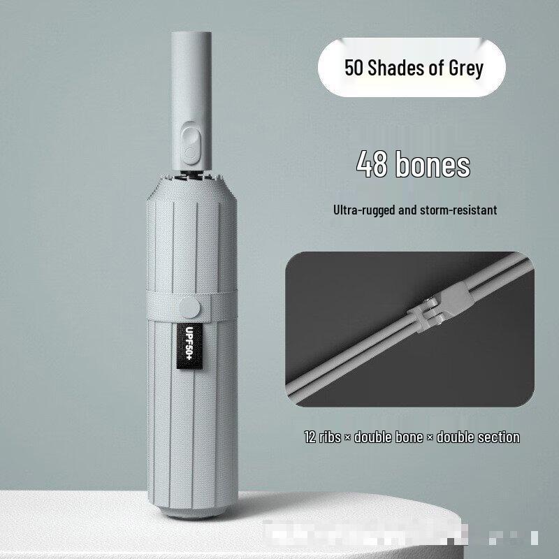 YICAI 12K Storm-Resistant Manual UV Umbrella