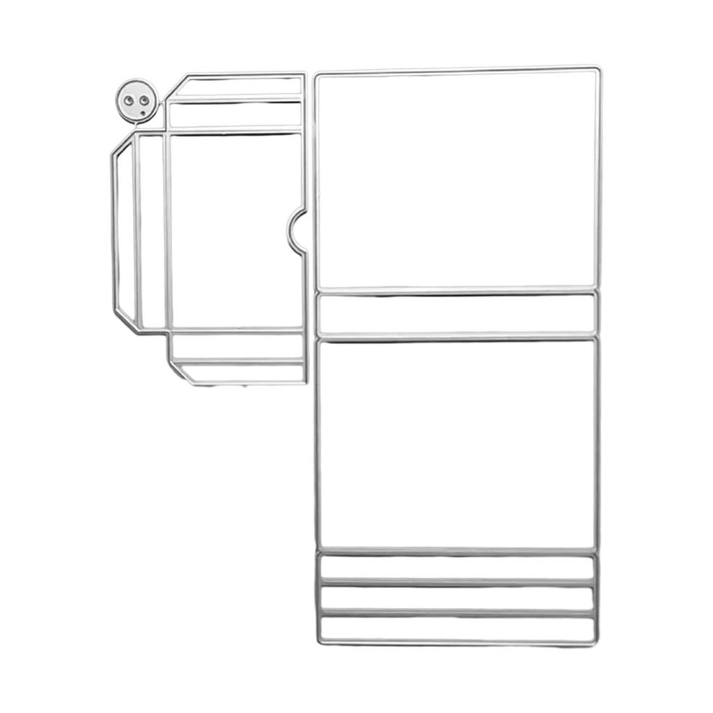 Book Cutting Dies Metal Die Cuts Embossing Stencils for DIY Scrapbooking Album Card Photo Decoration Template Mold