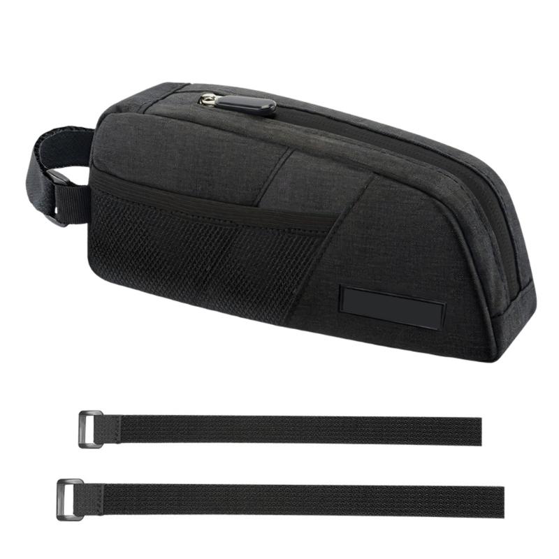 Large Capacity Bicycles Storage Bag Bike Frame Front Tube Bag Light Weight Cycling Bag Mountain Bike Front Saddles Bag