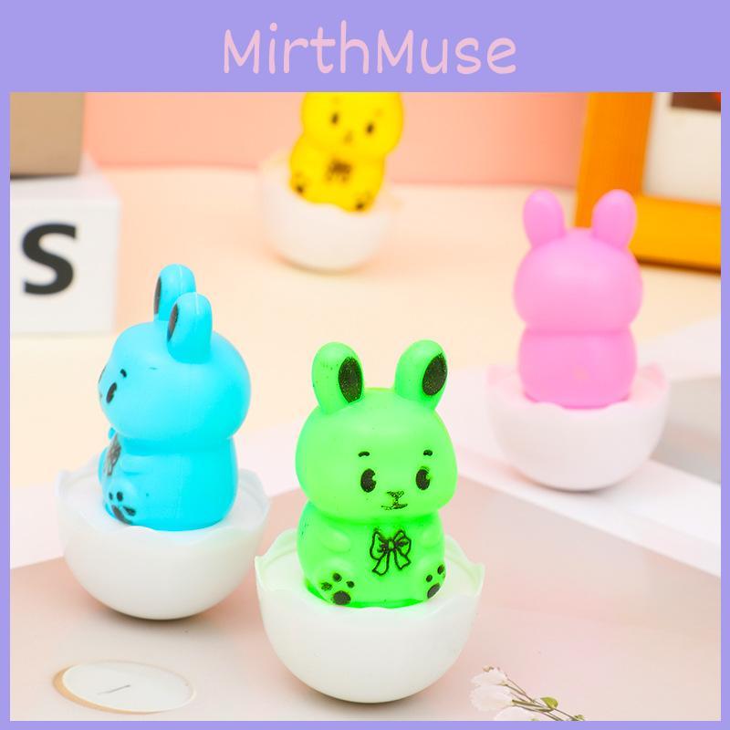 Rabbit Tumbler Toy For Kids With Plastic Resin Material And Educational Benefits