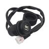 Dual USB Charger Plug Socket Adapter for MT-09 SP MT07 XSR700 XSR900 Tracer Motorcycle Accessories USB Charging Socket