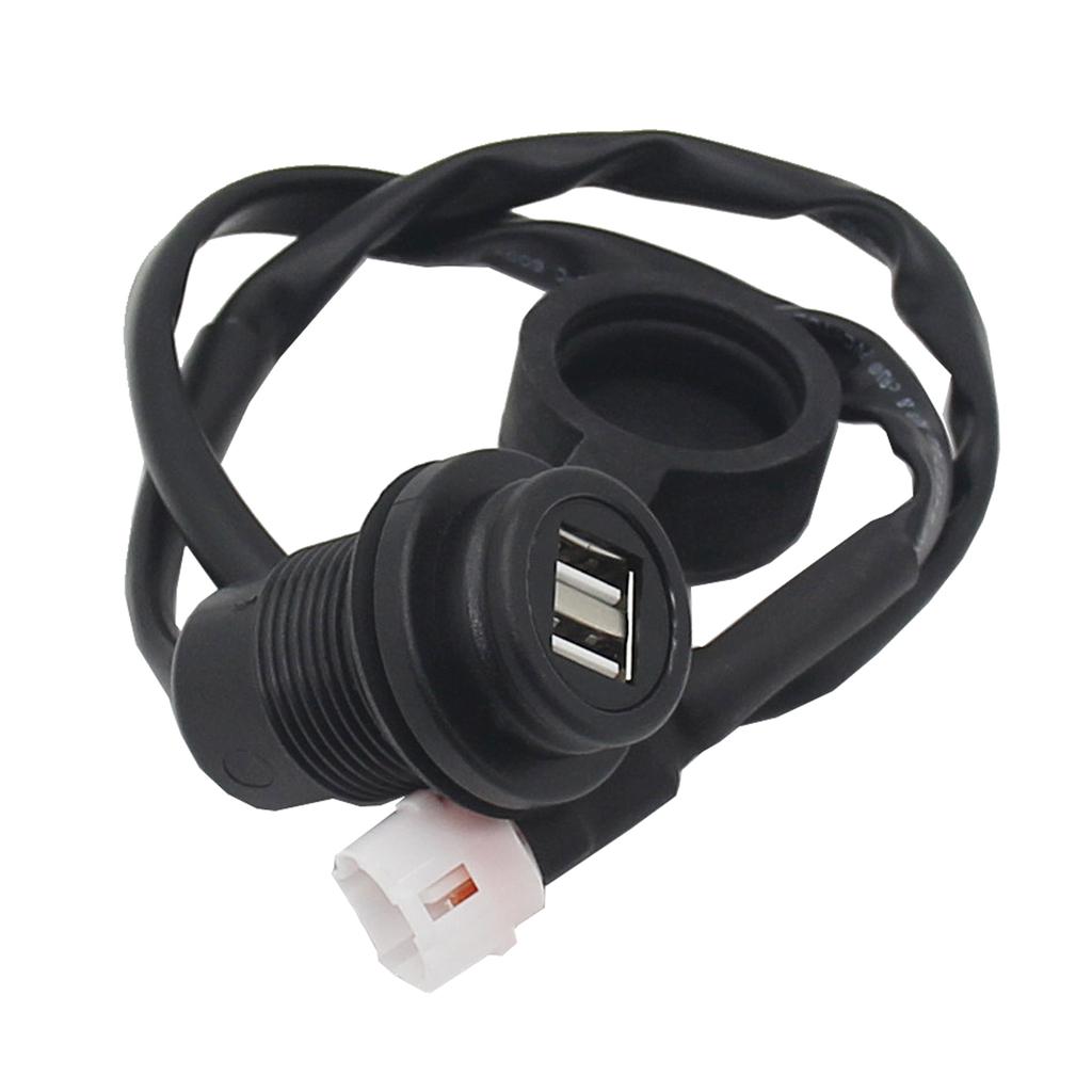 Dual USB Charger Plug Socket Adapter for MT-09 SP MT07 XSR700 XSR900 Tracer Motorcycle Accessories USB Charging Socket