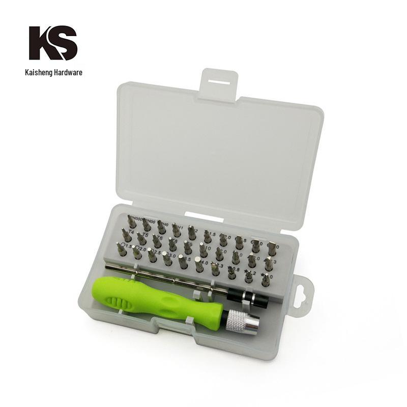 

Набор инструментов для ремонта iPhone: Набор прецизионных крестовых и плоских отверток 32-в-1