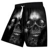 Men's Swimming Trunks 3D Skull Print Beach Shorts Quick-drying Outdoor Leisure Sports Shorts Swimwear Fashion Men's Shorts