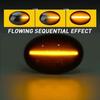 2X LED Marker Side Light Turn Signal Fit Cooper Mini Flowing R55 R56 R57 R58 R59