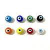 8pcs 16mm Rare Glass Marbles Ball Turkish Evil Eye Design for Home Table Indoor Garden Aquarium Bonsai Decor Idea New Year Gifts
