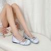 2025 new women's shoes summer outer wear small inner height increase platform single shoes women's summer versatile high-end temperament shoes