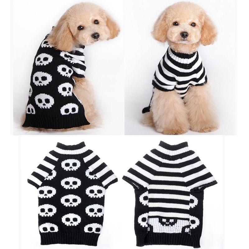 Lovely Pet Dog Warm Jumper Sweater Halloween Christamas Theme Xmas Clothing Puppy Cat Kintwear Costu